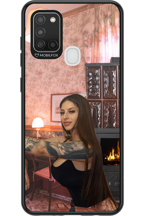 Tattooed Flame - Samsung Galaxy A21 S
