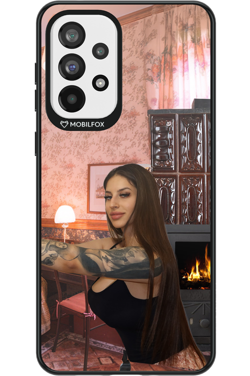Tattooed Flame - Samsung Galaxy A73