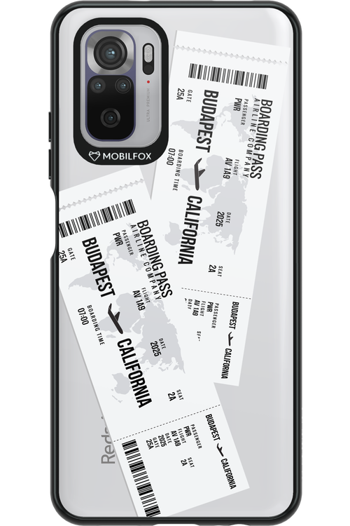 Takeoff Ticket - Xiaomi Redmi Note 10