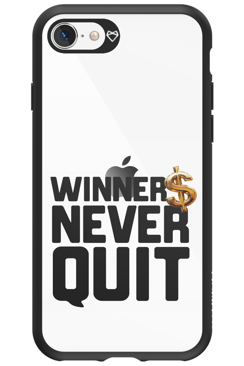 Winners Never Quit - Apple iPhone SE 2022