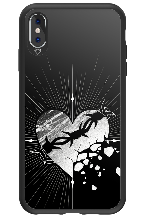 Fehér Szív - Apple iPhone XS Max