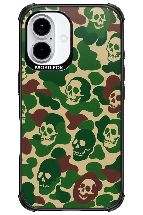 Camo Skull - Apple iPhone 16