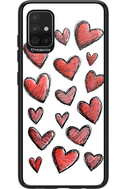 Red Love - Samsung Galaxy A51