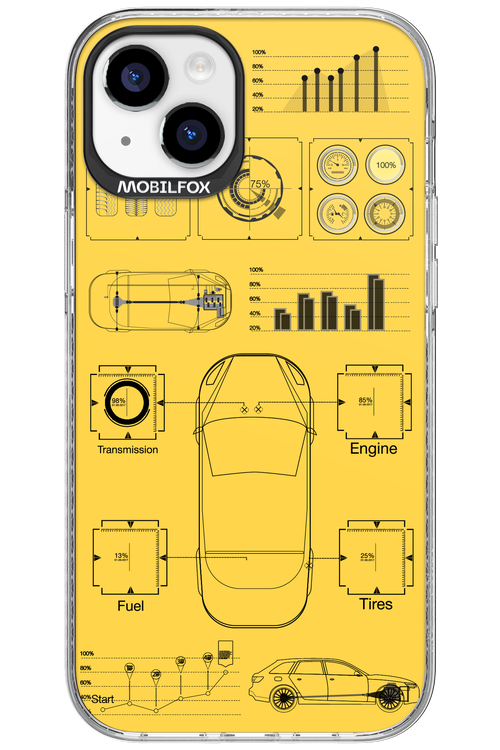 Grid Shift - Apple iPhone 15 Plus
