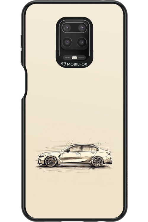 Sketch Car - Xiaomi Redmi Note 9 Pro