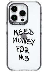 Need M3 Transparent Black - Apple iPhone 15 Pro