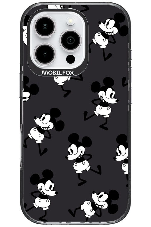 Iconic Mouse (antracite pattern) - Apple iPhone 16 Pro