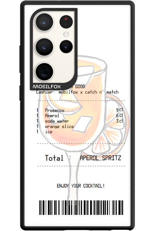 aperol spritz cocktail - Samsung Galaxy S23 Ultra