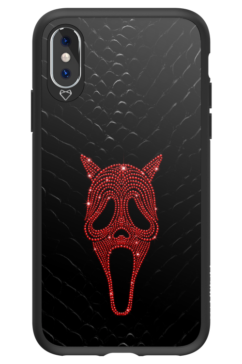 Devil Glitter Ghost - Apple iPhone X