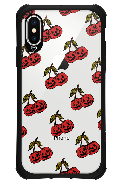 Spicey Pumpkin (Transparent) - Apple iPhone XS