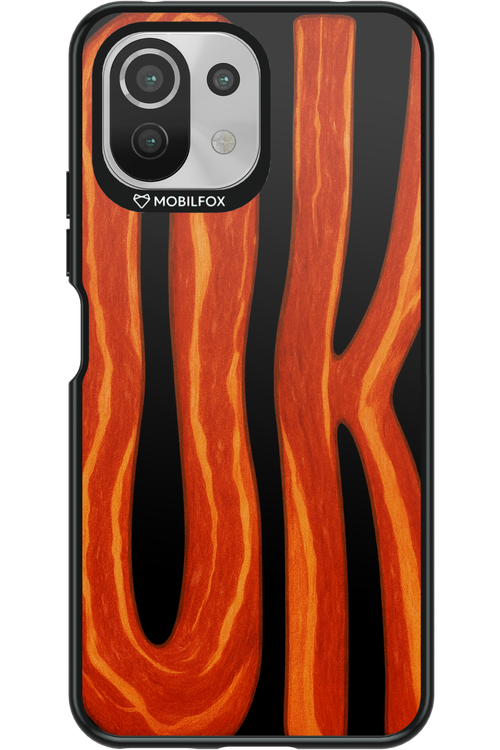 OK (Black-Red) - Xiaomi Mi 11 Lite (2021)