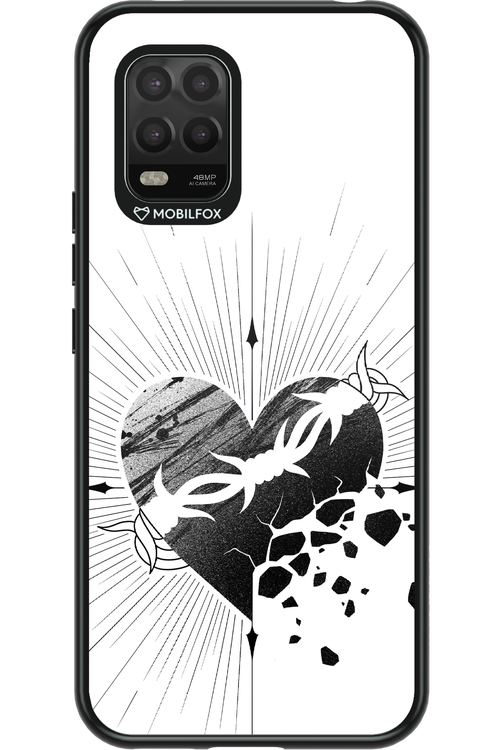 Fekete Szív - Xiaomi Mi 10 Lite 5G