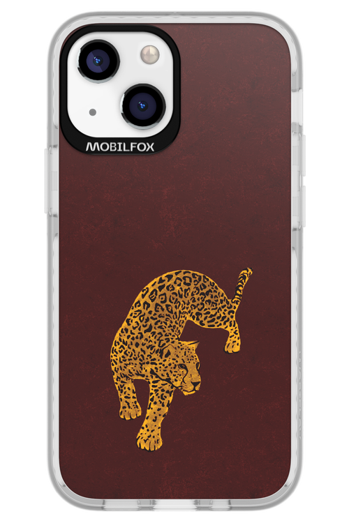 Burgundy Leopard - Apple iPhone 13 Mini