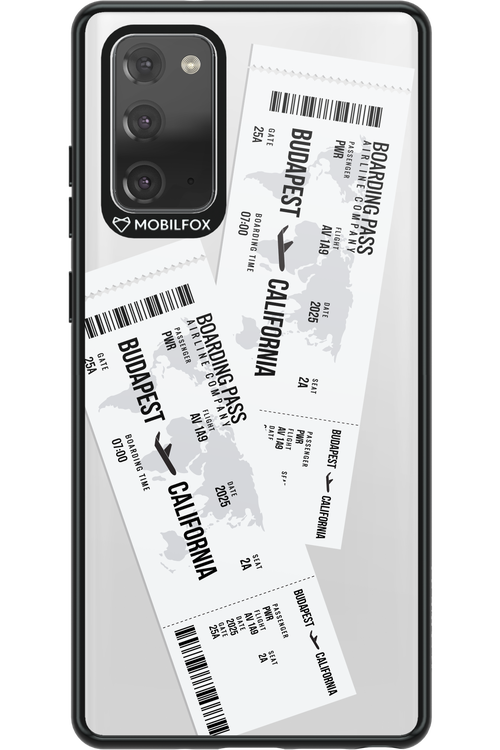 Takeoff Ticket - Samsung Galaxy Note 20