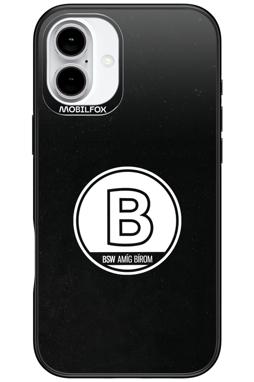 Amig bírom Black - Apple iPhone 16 Plus