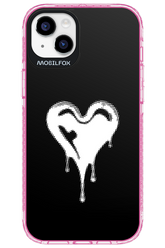 Heart Black - Apple iPhone 14 Plus
