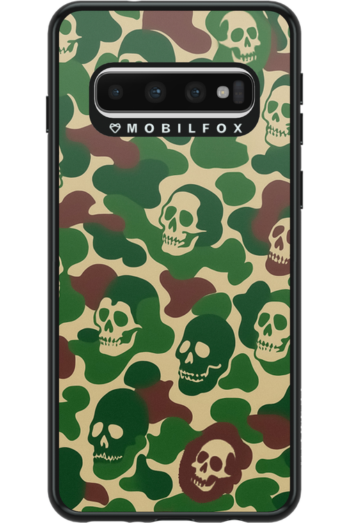 Camo Skull - Samsung Galaxy S10