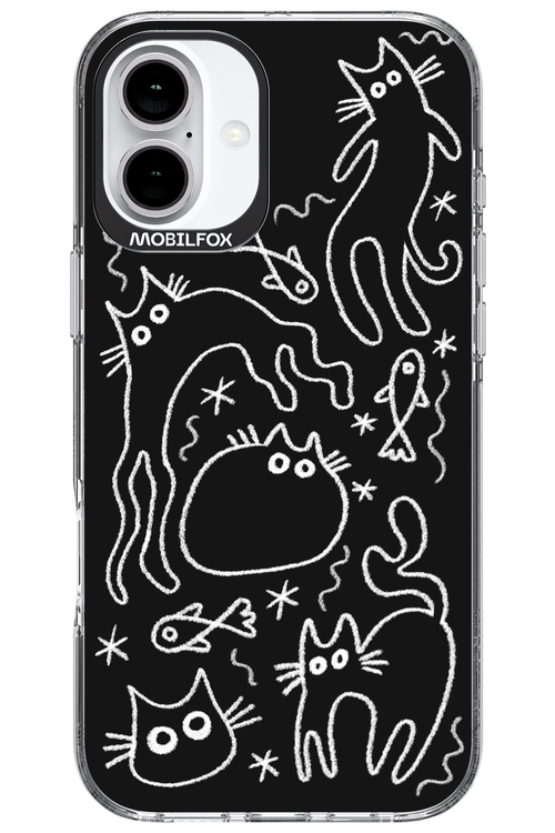 CHALK_CATS - Apple iPhone 16 Plus