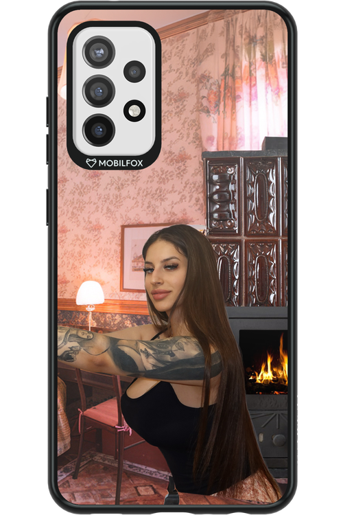 Tattooed Flame - Samsung Galaxy A72