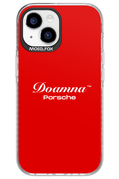 Doamna Porsche (red) - Apple iPhone 15