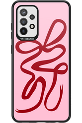 Burgundy Bow - Samsung Galaxy A72