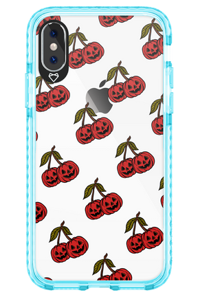 Spicey Pumpkin (Transparent) - Apple iPhone XS