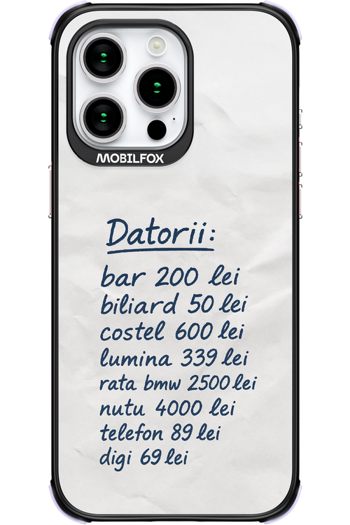 The List 2.0 - Apple iPhone 15 Pro Max