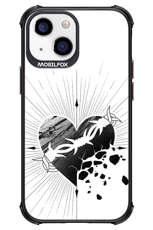 Fekete Szív 2.0 - Apple iPhone 13 Mini