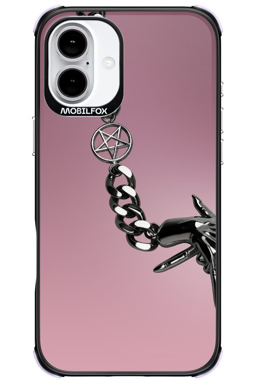 Chain stanga roz 2.0 - Apple iPhone 16 Plus