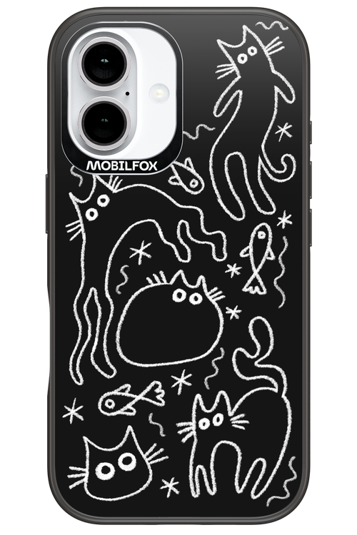 CHALK_CATS 2.0 - Apple iPhone 16
