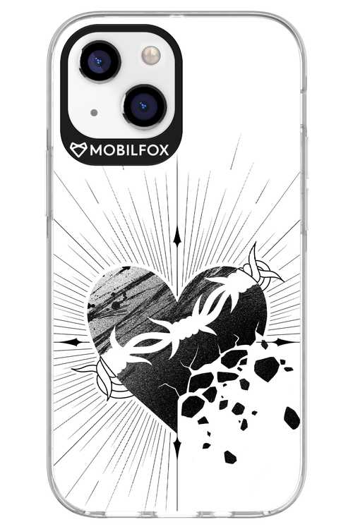 Fekete Szív 2.0 - Apple iPhone 13 Mini