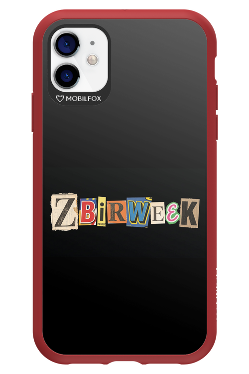 Zbirweek (black) 2.0 - Apple iPhone 11