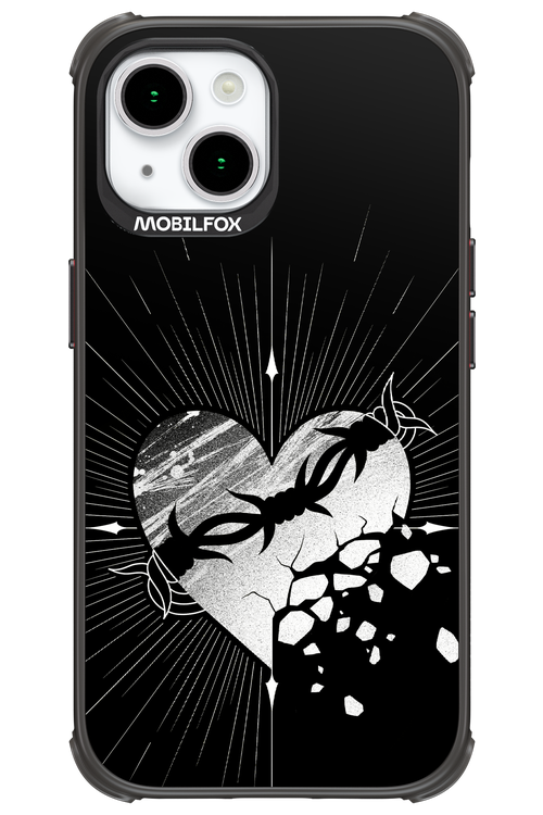 Fehér Szív 2.0 - Apple iPhone 15