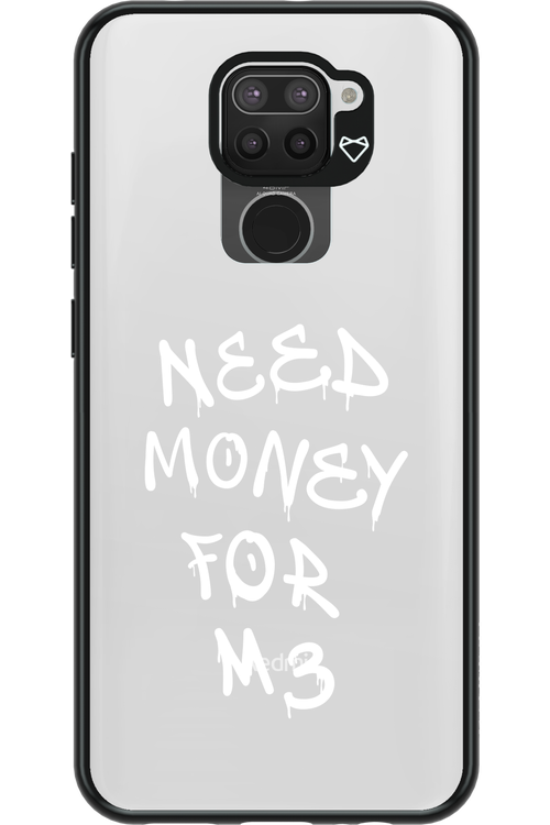 Need M3 Transparent White - Xiaomi Redmi Note 9