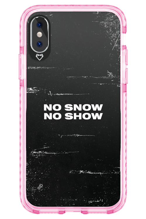 No snow, no show - Apple iPhone X
