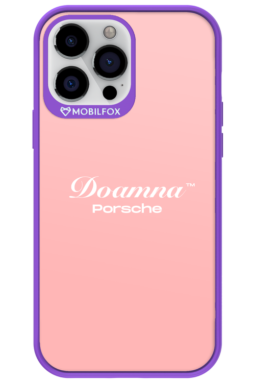 Doamna Porsche (pink) - Apple iPhone 13 Pro Max