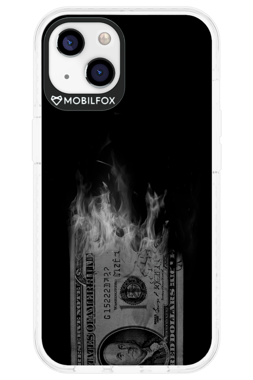Money Burn B&W 2.0 - Apple iPhone 13