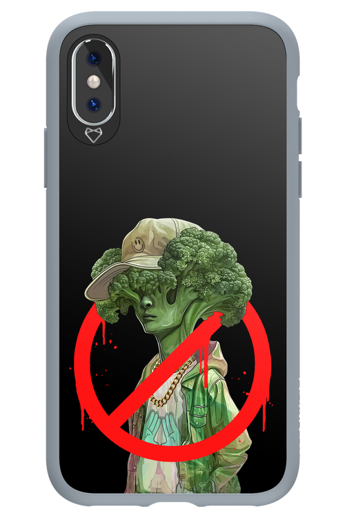 Anti Brokkoli Black - Apple iPhone XS