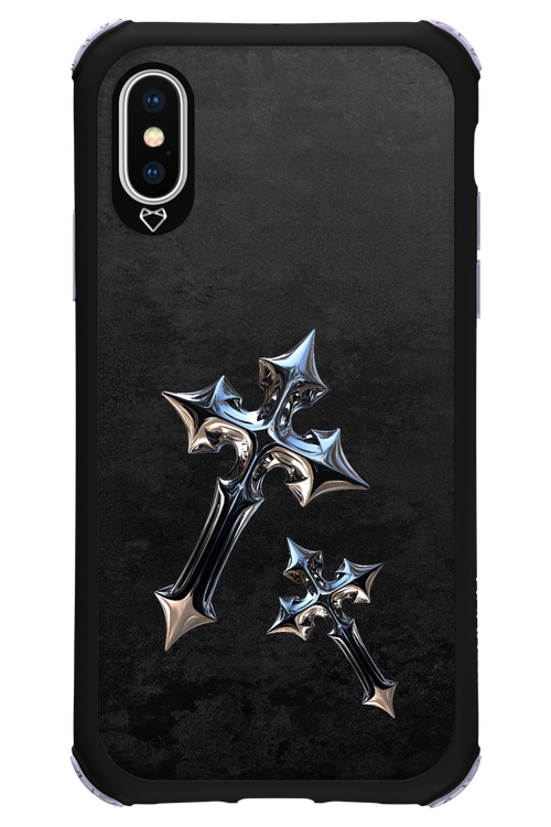 Chrome Crosses 2.0 - Apple iPhone XS