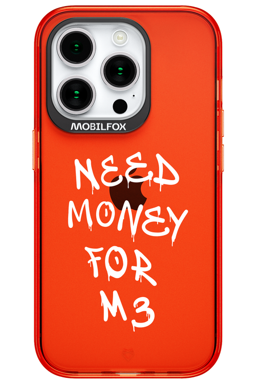 Need M3 Transparent White - Apple iPhone 15 Pro