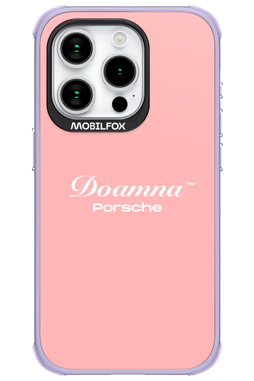 Doamna Porsche (pink) - Apple iPhone 15 Pro