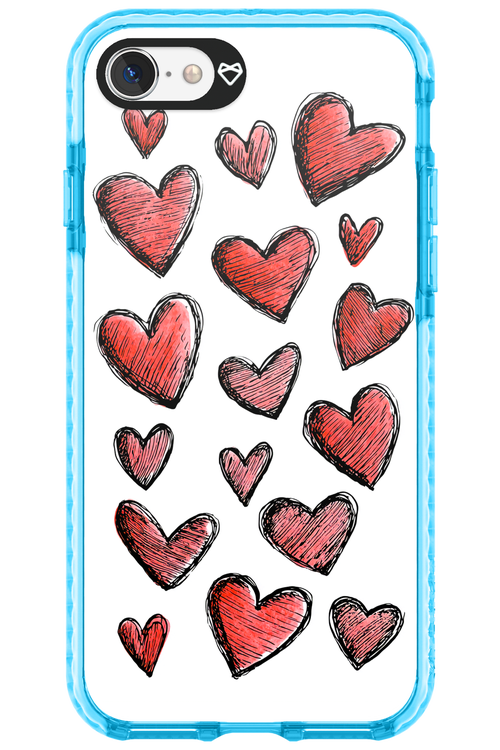 Red Love 2.0 - Apple iPhone 8
