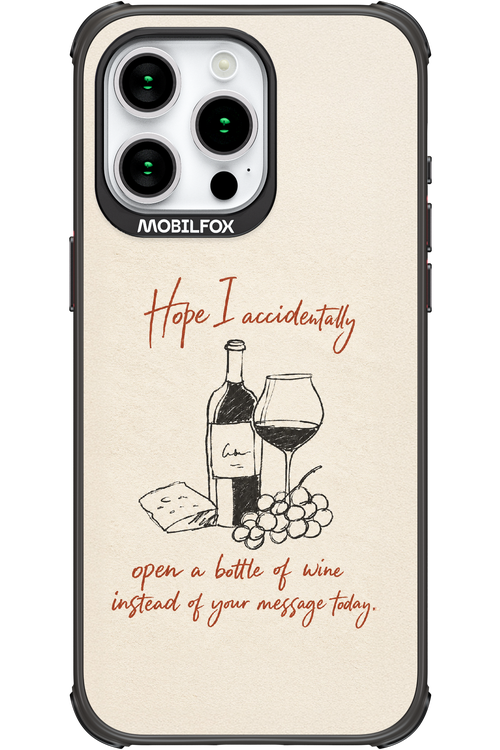 Bottle of wine 2.0 - Apple iPhone 15 Pro Max