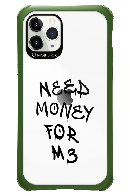 Need M3 Transparent Black - Apple iPhone 11 Pro