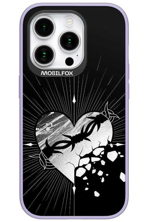 Fehér Szív - Apple iPhone 15 Pro