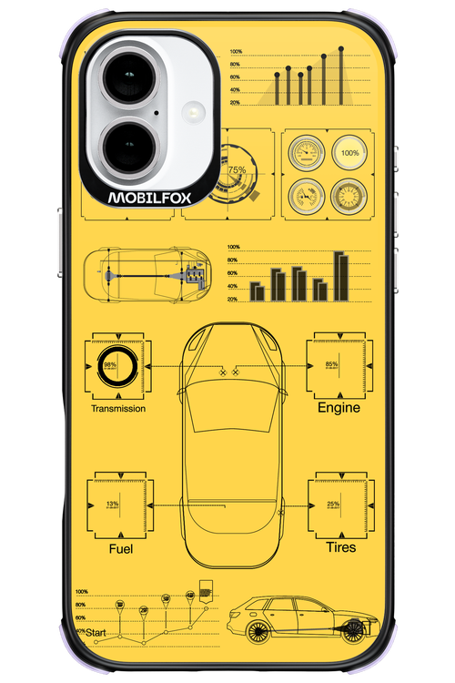 Grid Shift - Apple iPhone 16 Plus