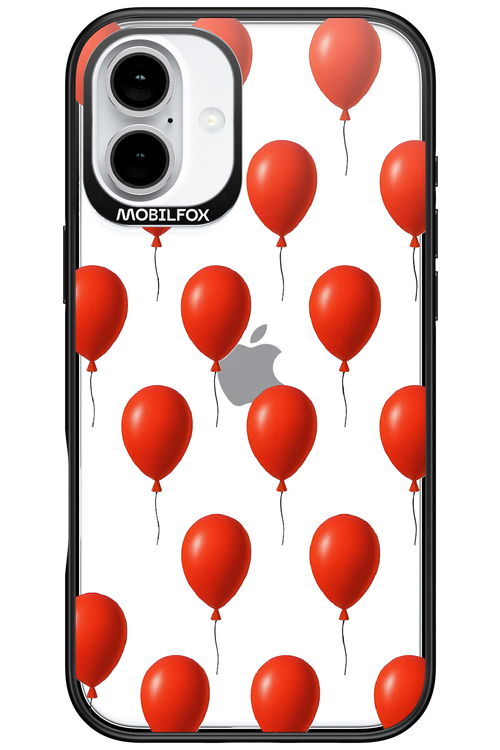 Red Balloons - Apple iPhone 16 Plus
