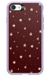 Burgundy Stars - Apple iPhone SE 2020