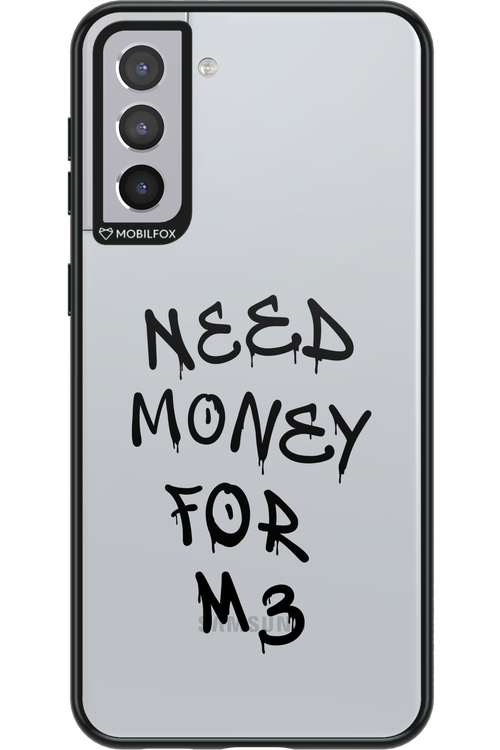 Need M3 Transparent Black - Samsung Galaxy S21+