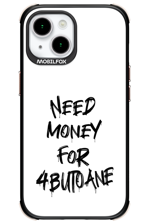 Need Money For Butoane Black - Apple iPhone 15